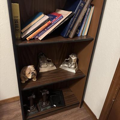 BOOKSHELF WITH CONTENTS