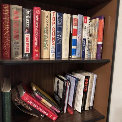 BOOKSHELF WITH CONTENTS
