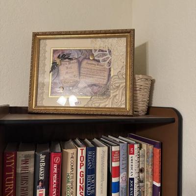BOOKSHELF WITH CONTENTS