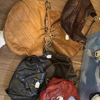 HIGH END PURSE AND SCARVE LOT