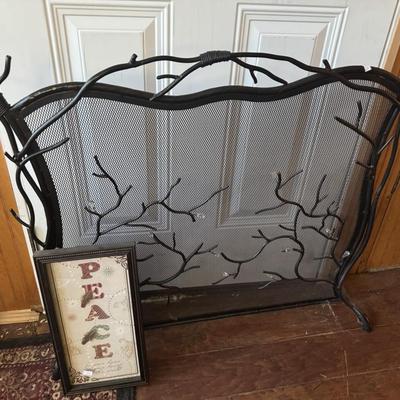 FIREPLACE SCREEN