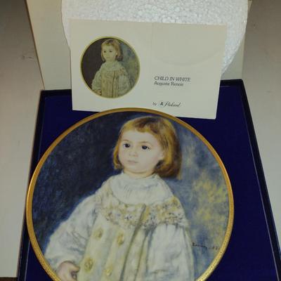 'The Children of Renoir' Pickard China Limited Edition Collector's Plates- Set of Six