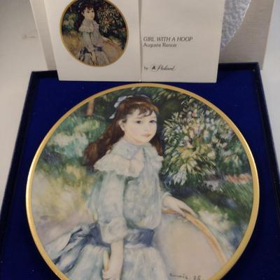 'The Children of Renoir' Pickard China Limited Edition Collector's Plates- Set of Six