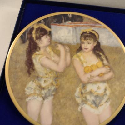'The Children of Renoir' Pickard China Limited Edition Collector's Plates- Set of Six