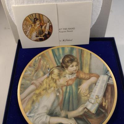 'The Children of Renoir' Pickard China Limited Edition Collector's Plates- Set of Six