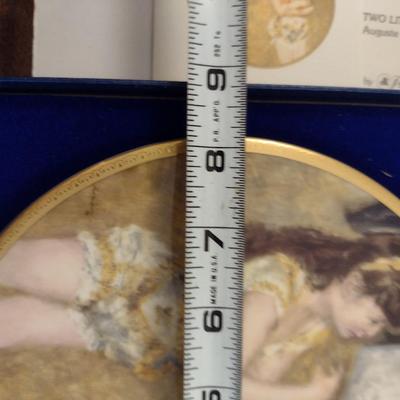 'The Children of Renoir' Pickard China Limited Edition Collector's Plates- Set of Six