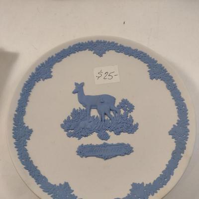 Assorted Collector's Plates with Boxes- Seven Pieces- Includes Wedgwood