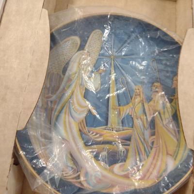 Assorted Collector's Plates with Boxes- Seven Pieces- Includes Wedgwood