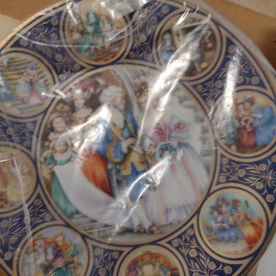 Assorted Collector's Plates with Boxes- Seven Pieces- Includes Wedgwood