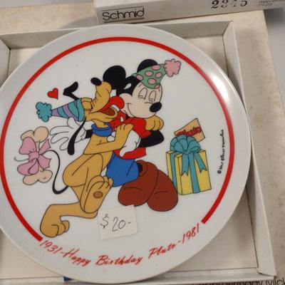 Vintage Disney Collector's Plates- Set of Three