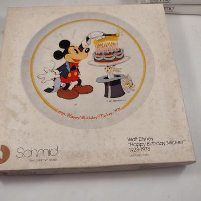 Vintage Disney Collector's Plates- Set of Three