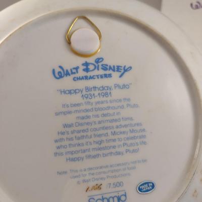 Vintage Disney Collector's Plates- Set of Three