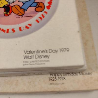 Vintage Disney Collector's Plates- Set of Three