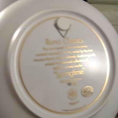Three Collector's Plates with Original Boxes