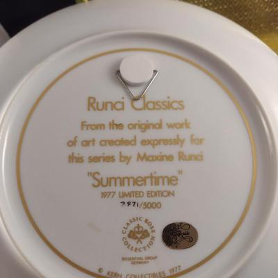 Three Collector's Plates with Original Boxes
