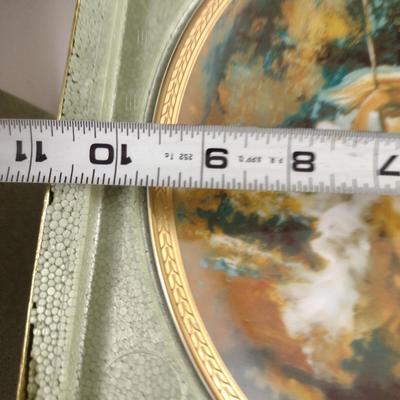 Three Collector's Plates with Original Boxes