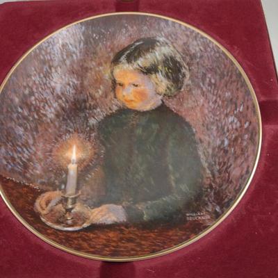 Three Collector's Plates with Original Boxes