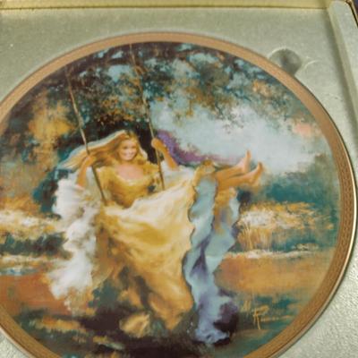 Three Collector's Plates with Original Boxes