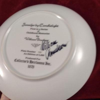 Three Collector's Plates with Original Boxes