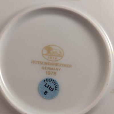 Vintage 1978 Hutschenreuther Weihnachtsteller Plate with Original Box