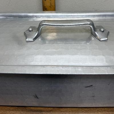 Vintage French Tournus Aluminum Fish Kettle 3 pieces