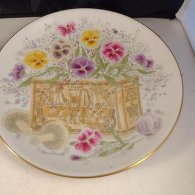 Davis Carroll's 'Floral Heirlooms' Limited Edition Collector's Plates- Set of Four