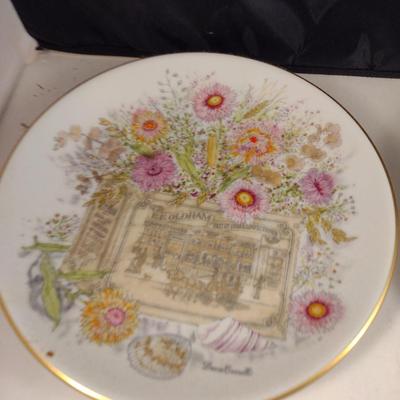 Davis Carroll's 'Floral Heirlooms' Limited Edition Collector's Plates- Set of Four