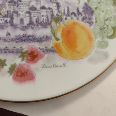 Davis Carroll's 'Floral Heirlooms' Limited Edition Collector's Plates- Set of Four