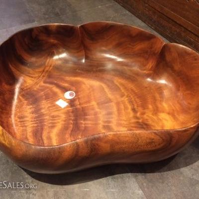 Large Wooden Bowl