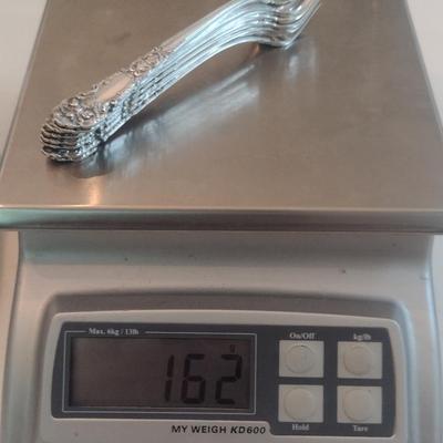 Reed & Barton Sterling Silver Flatware Set with Storage Box- 'French Renaissance' Pattern- Approx Total Weight 2,011 Grams