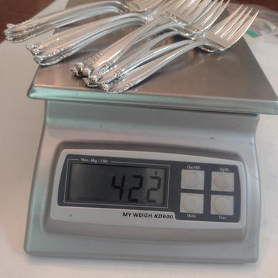 Wallace Sterling Silver Flatware with Storage Box- 'Stradavari' Pattern- Approx Total Weight 3,306 Grams