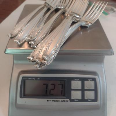 Wallace Sterling Silver Flatware with Storage Box- 'Stradavari' Pattern- Approx Total Weight 3,306 Grams