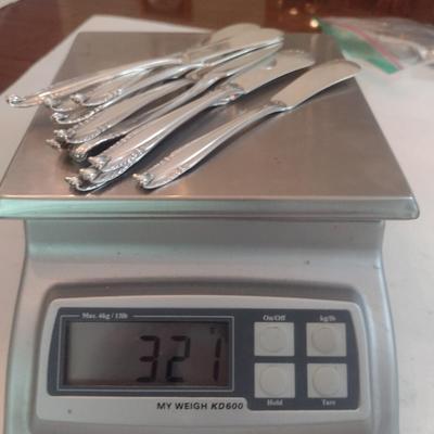 Wallace Sterling Silver Flatware with Storage Box- 'Stradavari' Pattern- Approx Total Weight 3,306 Grams