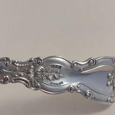 Assorted Sterling Silver Pieces- Picture Frame, Napkin Rings, Butter Knife- Approx Total Weight 70 Grams