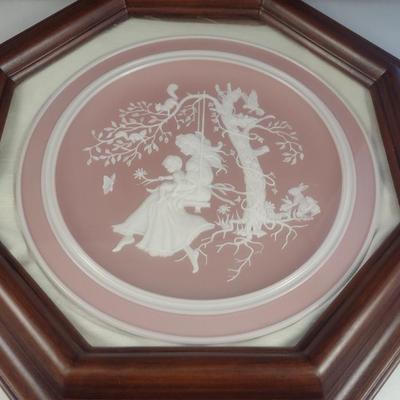 Framed Vintage Mother's Day Plate by Deborah Bell