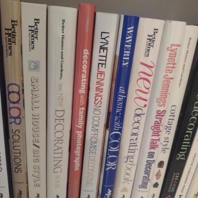 Collection of Books- Interior Design and Decorating