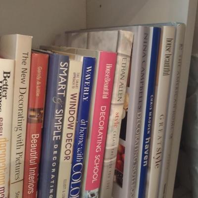 Collection of Books- Interior Design and Decorating