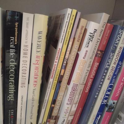 Collection of Books- Interior Design and Decorating