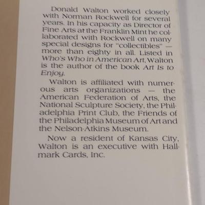 'A Rockwell Portrait: An Intimate Biography' by Donald Walton- Limited Edition, Signed by Author (Choice A)