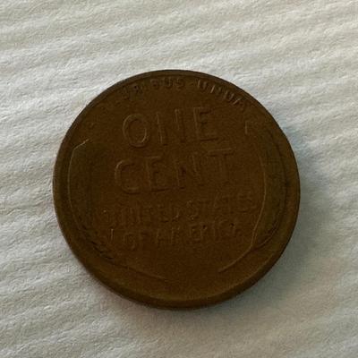 1935 Wheat Penny No Mint Mark