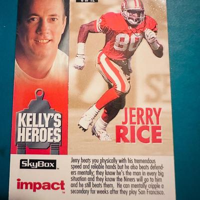 1993 Impact Sterling Sharpe / Jerry Rice