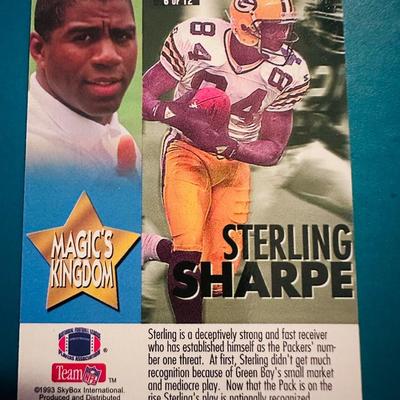 1993 Impact Sterling Sharpe / Jerry Rice