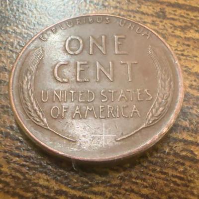 1955 Lincoln Wheat Circulated Penny