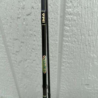 2 FISHING POLES WITH REELS AND A COOLER