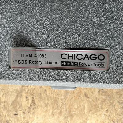 1" SDS ROTARY HAMMER AND 5 PC DRILL MASTER SDS MASONRY BIT SET