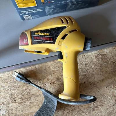 WAGNER POWER PAINTER II, POWERSHOT PRO AND A HEAT GUN