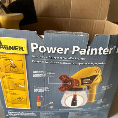 WAGNER POWER PAINTER II, POWERSHOT PRO AND A HEAT GUN