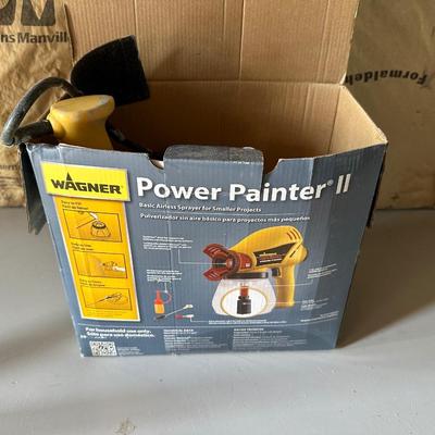 WAGNER POWER PAINTER II, POWERSHOT PRO AND A HEAT GUN