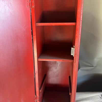 Alabama Black Gold Antique Replica Gas Pump Wood CD / DVD Holder Cabinet 33"