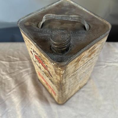 Antique Mobiloil "E" - Gargoyle Oil Can